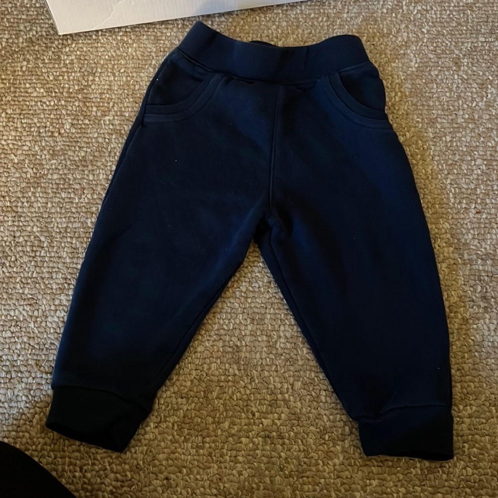 18 month old navy blue sweatpants